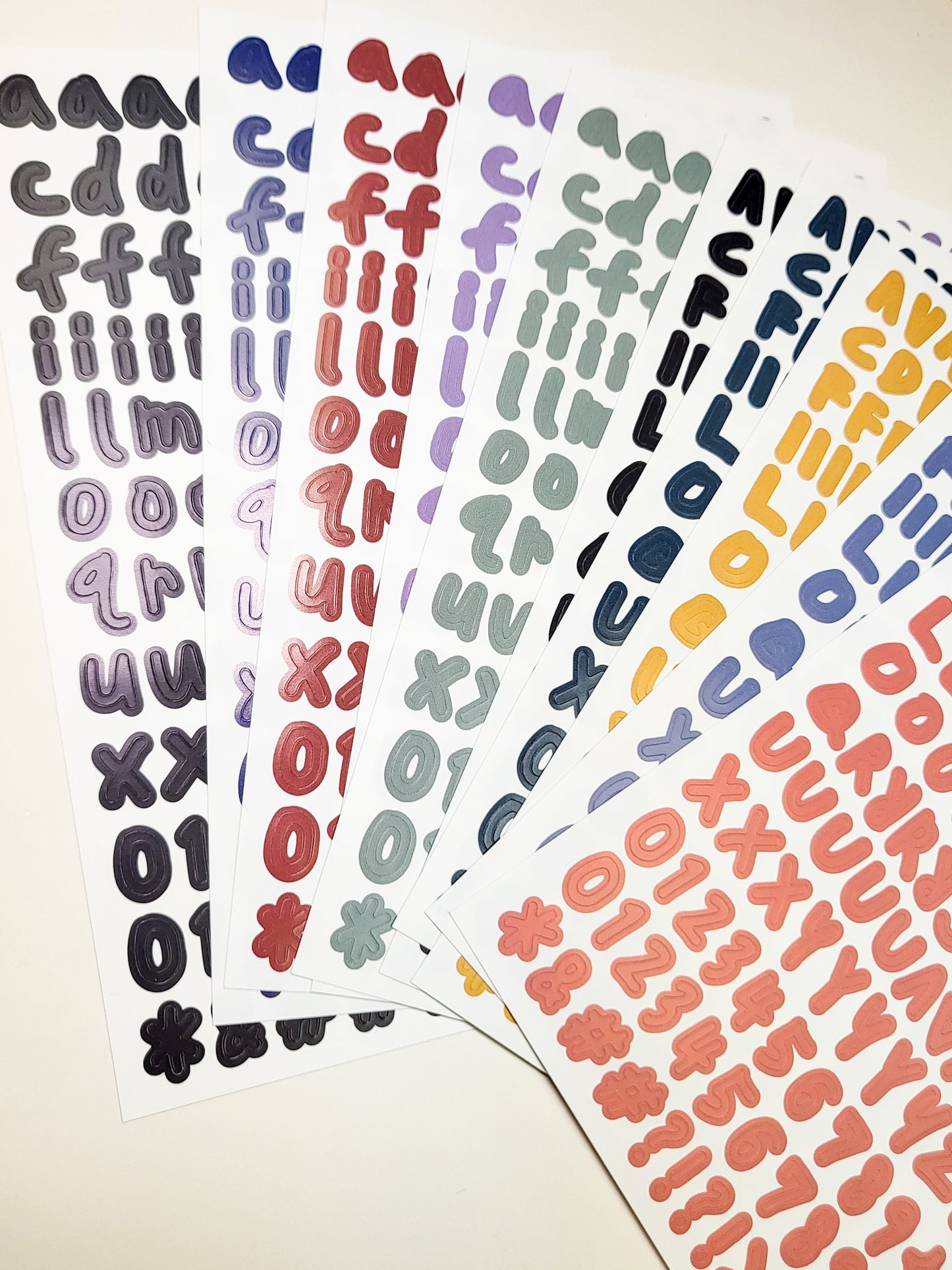 Iconic - Calli Alphabet Sticker Pack