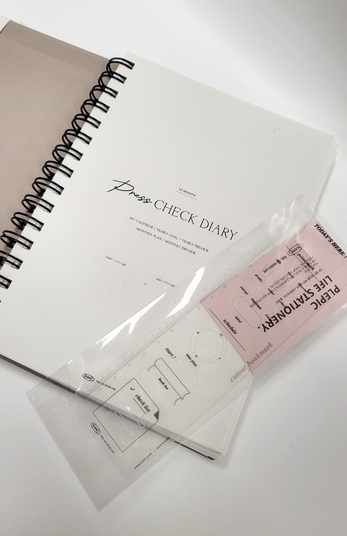 Plepic - Press Check Diary 03 Tanning Pink
