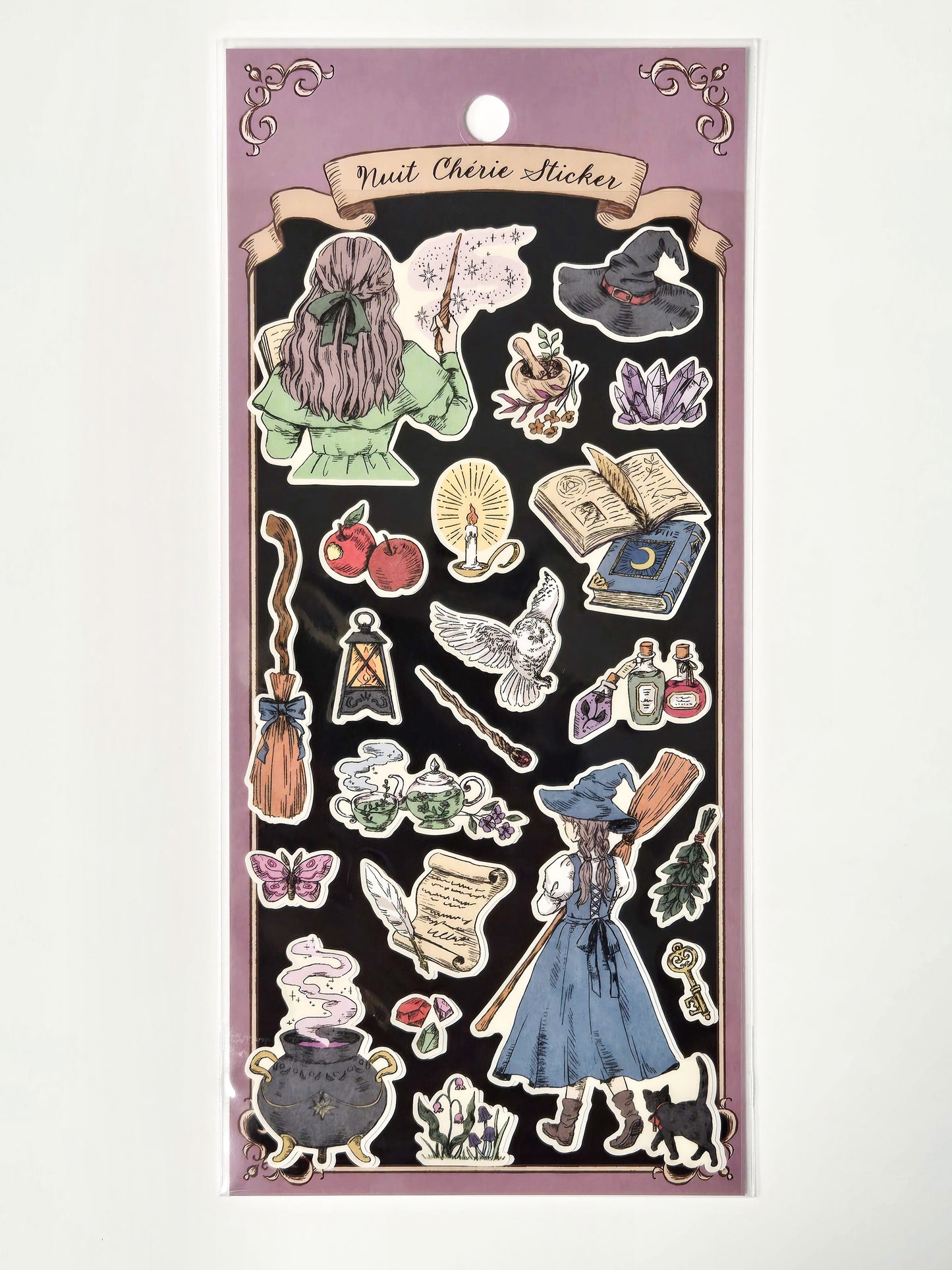 Mind Wave - Nuit Cherie Sticker - Witches Treasure Chest