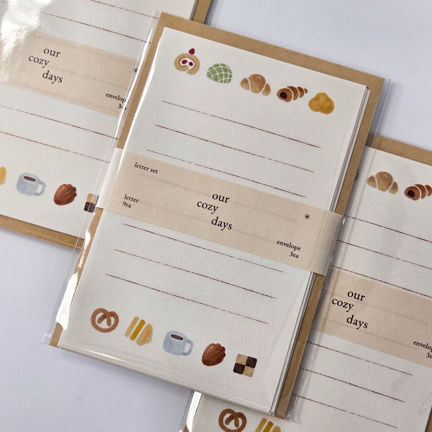 Dash and Dot - Our Cozy Days Letter Set - 01 Cozy Bakery