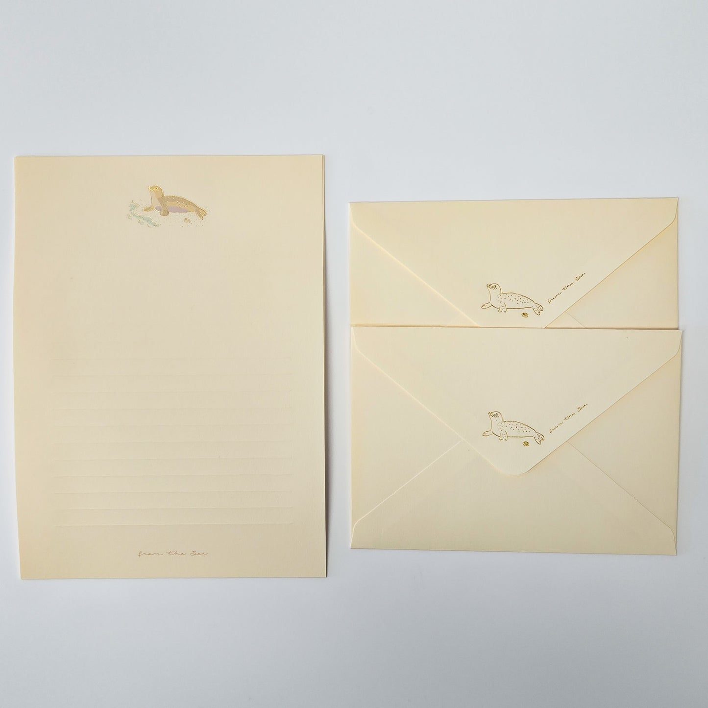 Paperian - From The Sea Letter Set - 02 Harp Seal