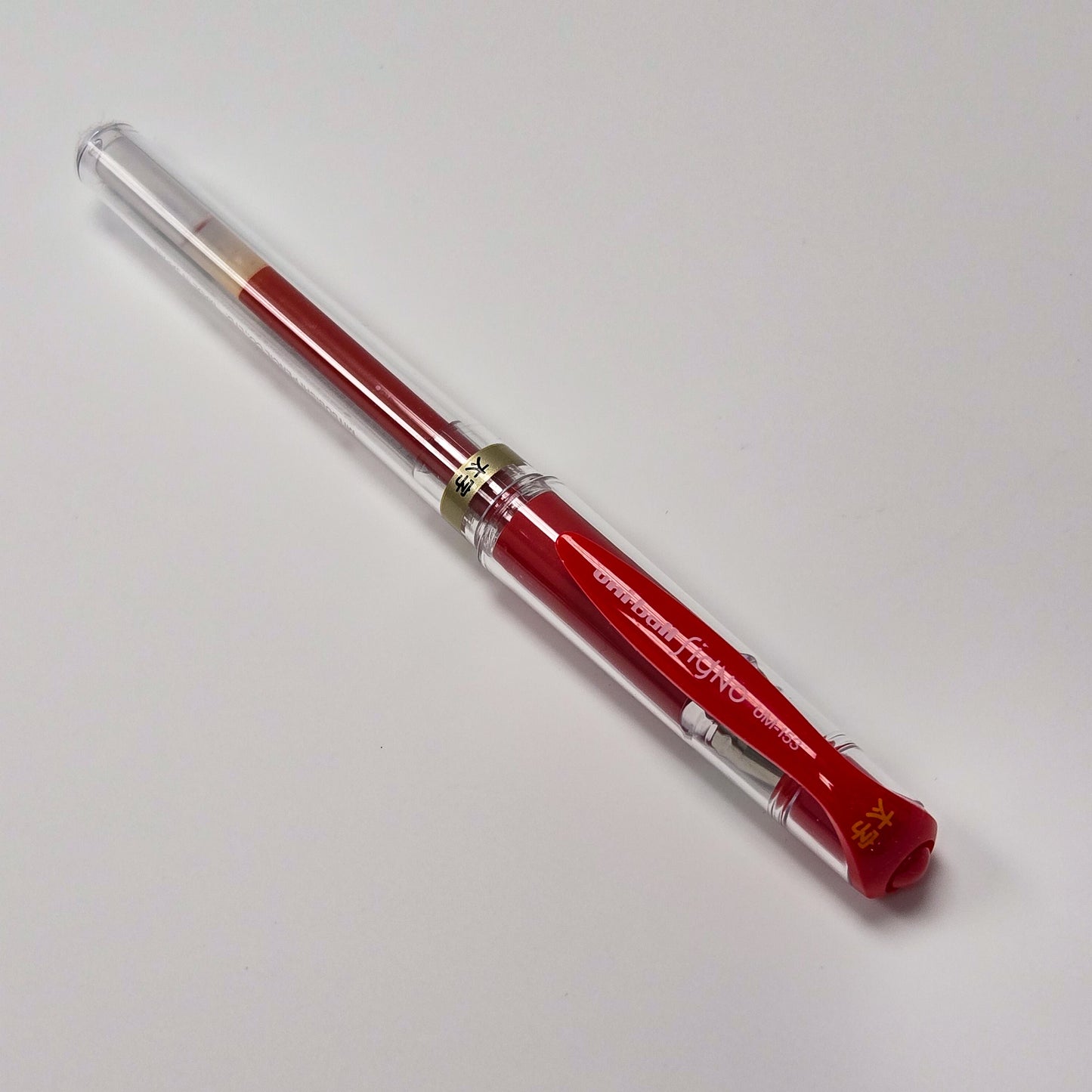 Uni-Ball Signo - UM 153 Gel Pen - Red ink