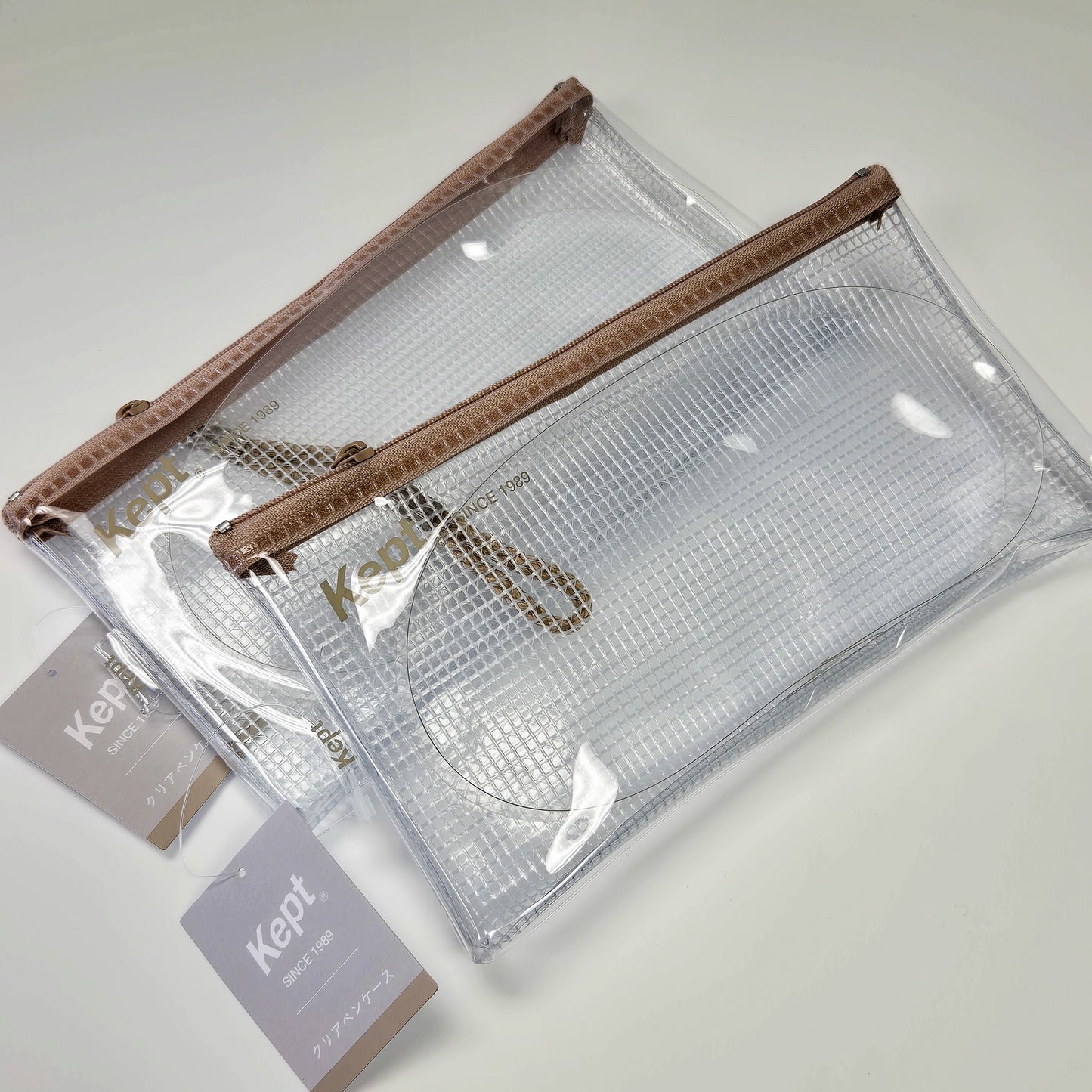 Raymay - Kept - Clear Pen Case - Beige