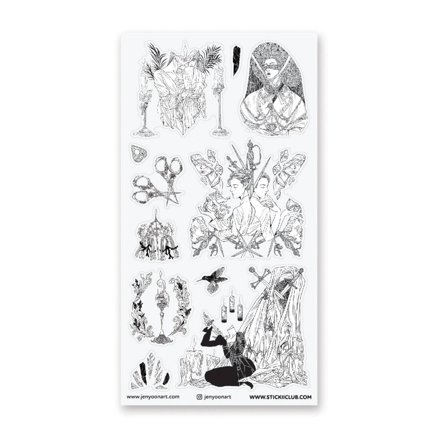 Severed Reality Sticker Sheet