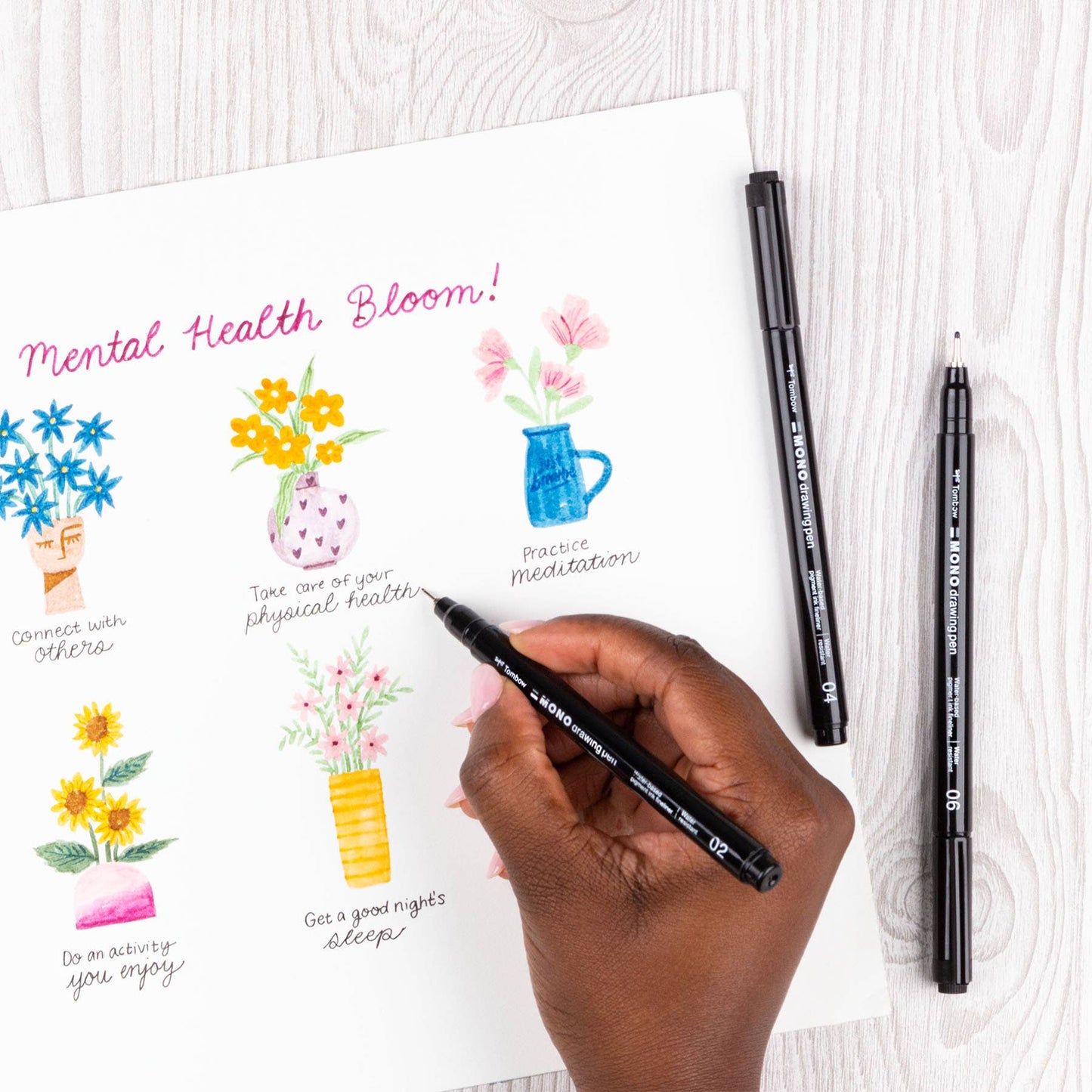 Tombow - MONO Drawing Pens - Open Stock: 05