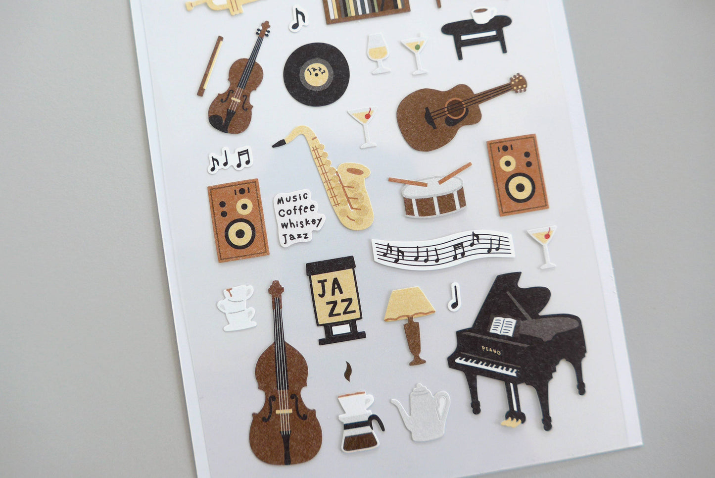 Suatilier - Jazz cafe (1189) - Sticker Sheet
