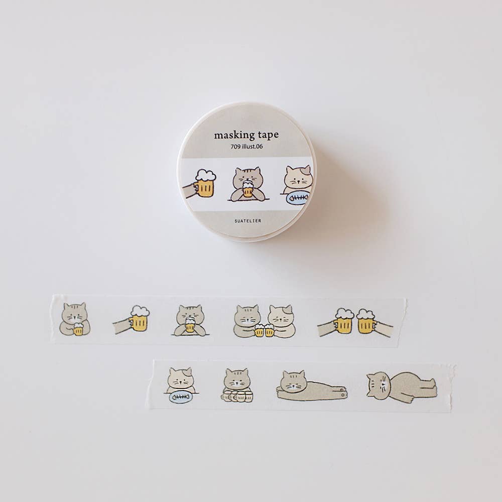 Suatelier - Illust.06 - Washi tape
