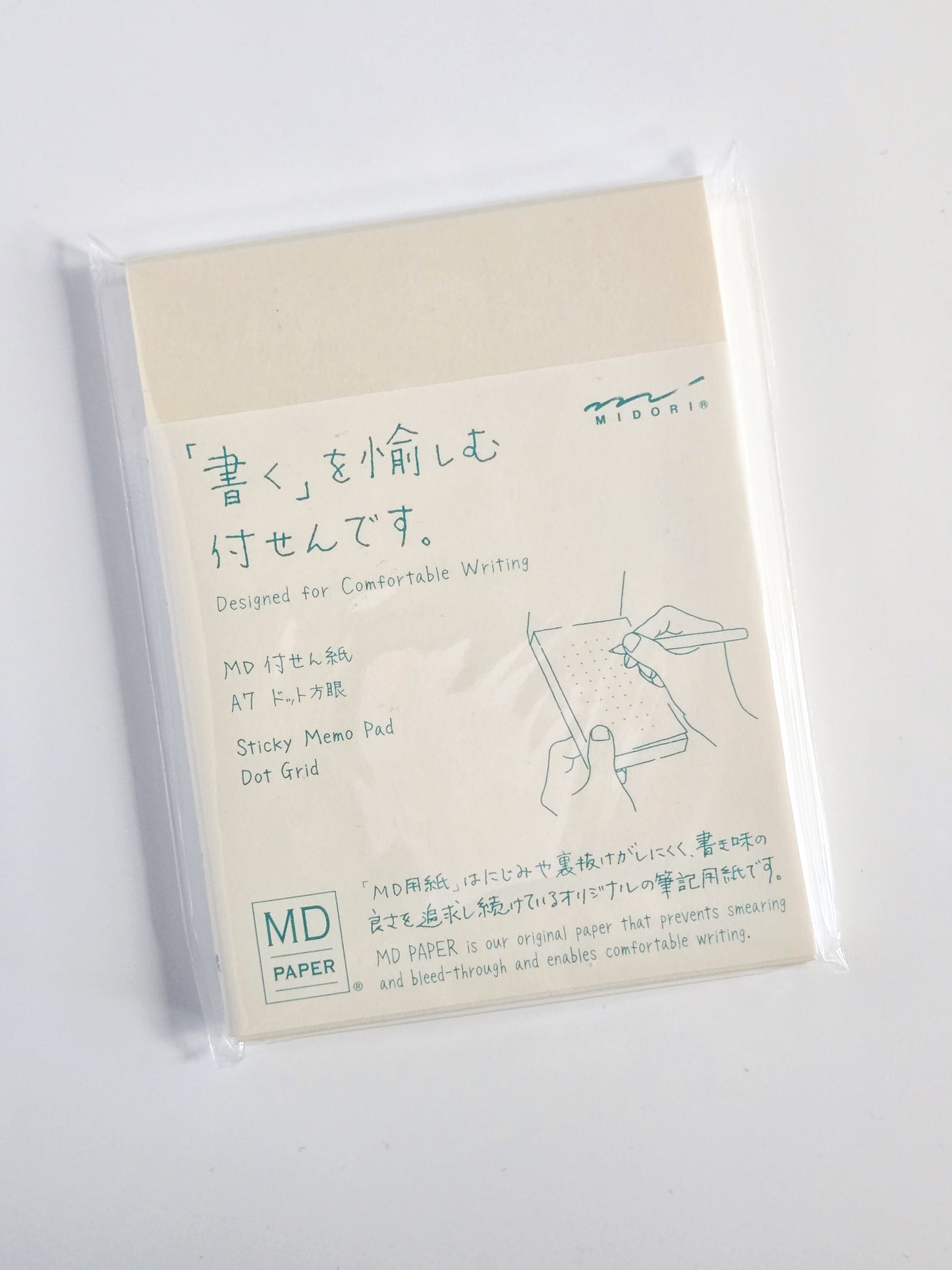 Midori - A7 Sticky Memo Pad Dot Grid