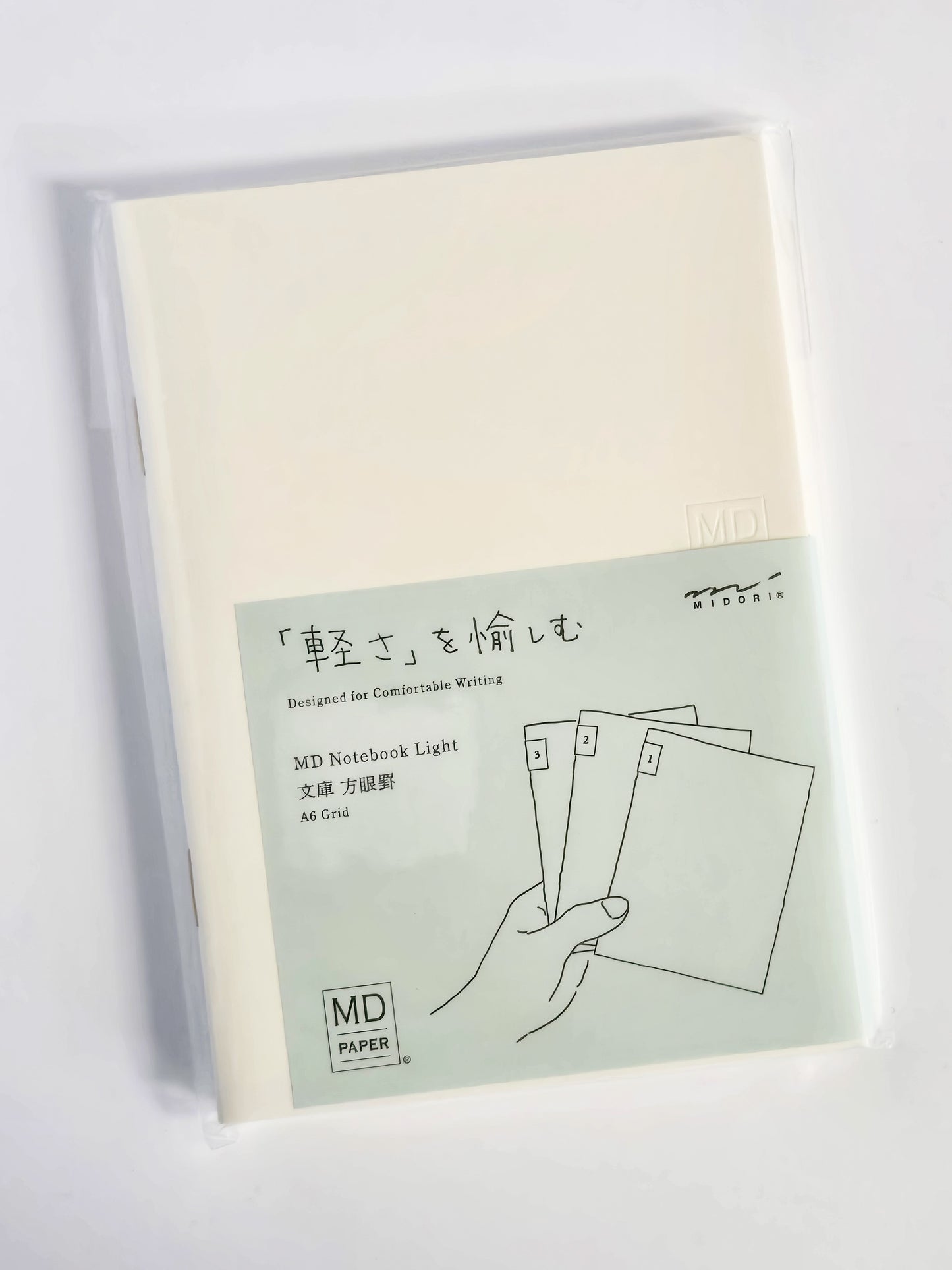 Midori - MD Notebook Light A6 Dot Grid (3 Pack)