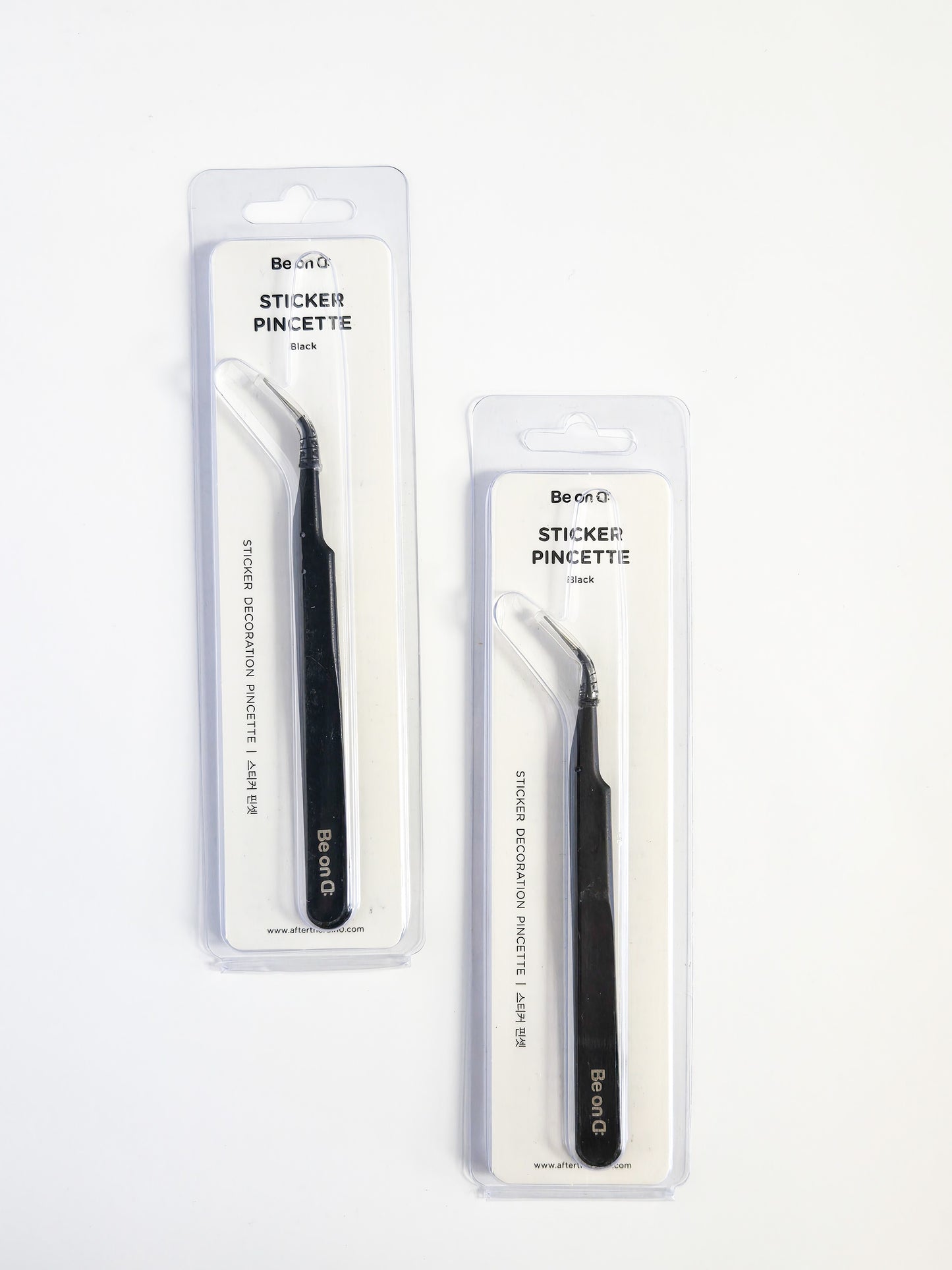 Be on D - Black Sticker Tweezers
