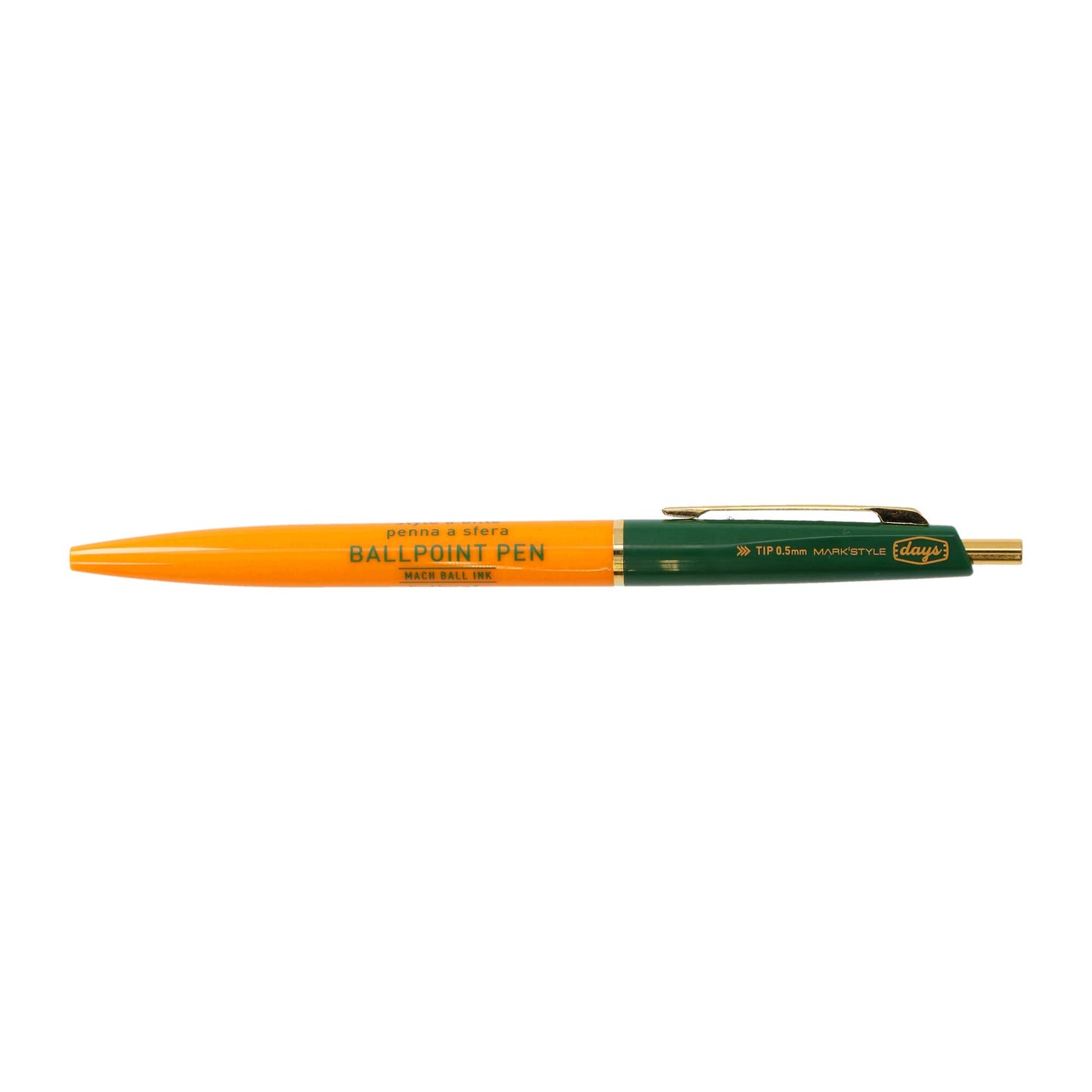 Mach Ball Ink Pen/DxA / MARK'STYLE: Sage Green-Navy