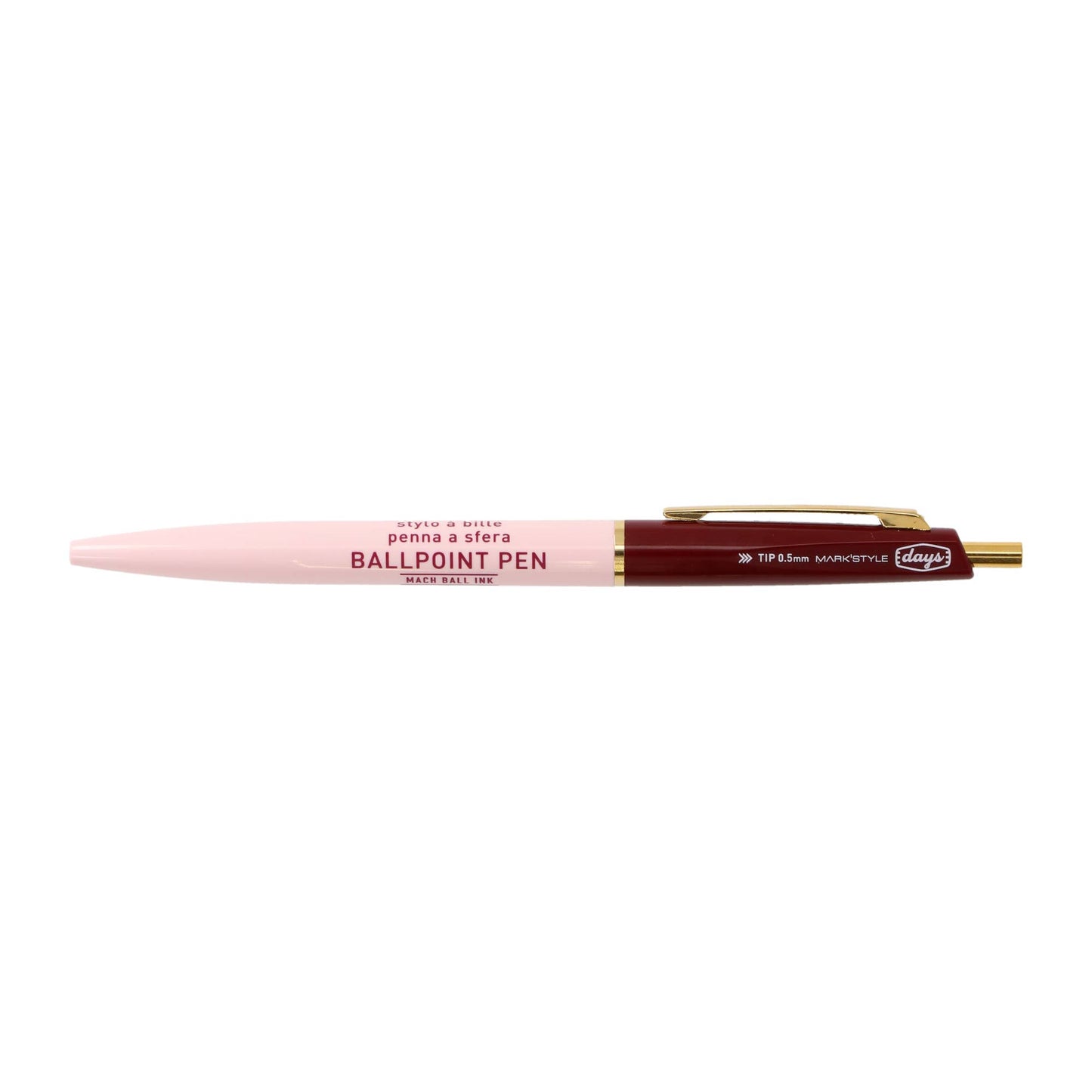 Mach Ball Ink Pen/DxA / MARK'STYLE: Sage Green-Navy