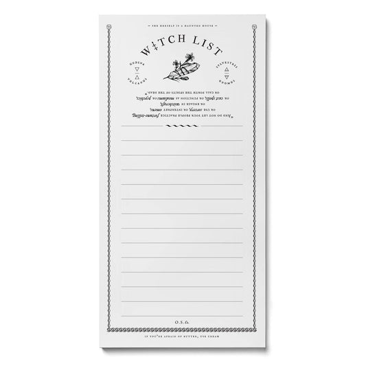 Open Sea - Witch List Notepad