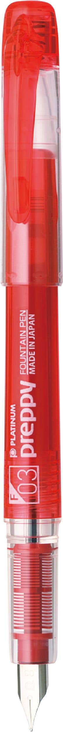 Platinum Preppy- Fine: Red