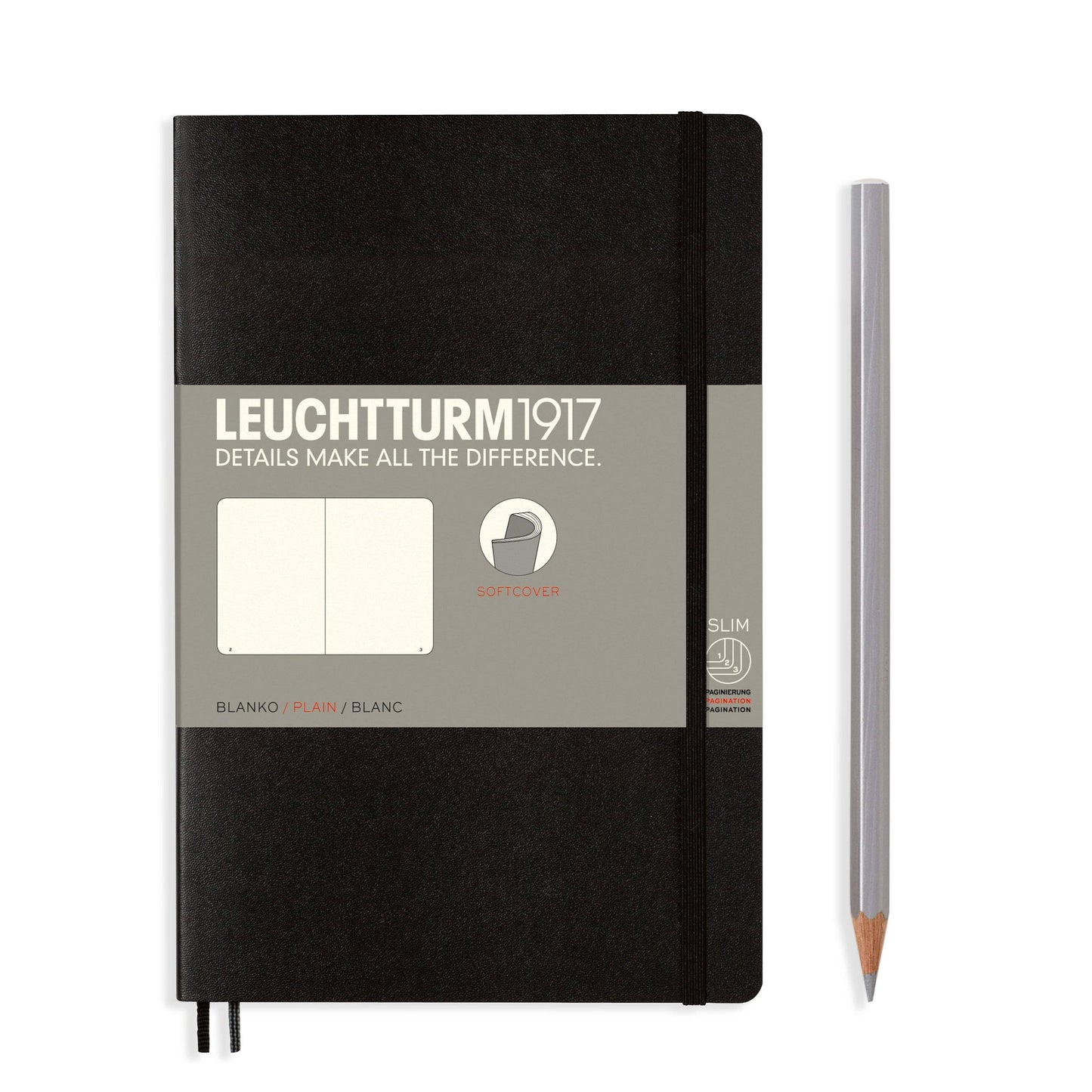 Notebooks - Paperback (B6+): Sage / Softcover / Dotted