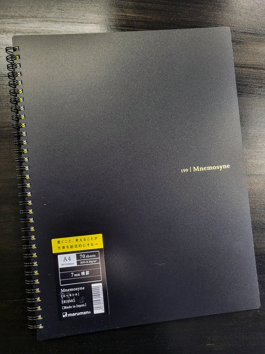 Maruman - Mnemosyne A4 Notebook 7mm Lined