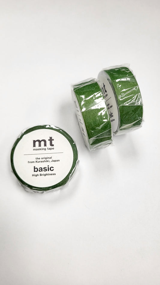 MT - Basic - Matte Olive Green - 15mm x 7m