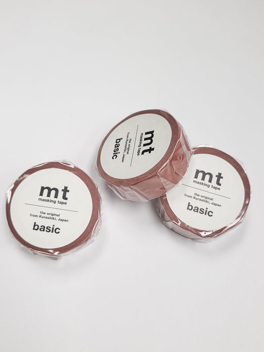 MT - Basic - Reddish Brown - 15mm x 7m