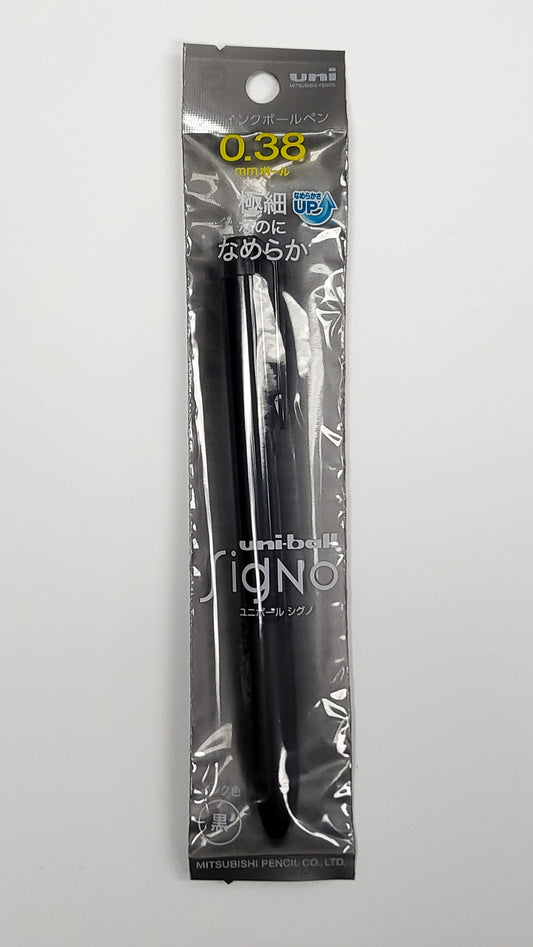 Uni-Ball - Signo RT 1 0.38mm Black Gel Pen