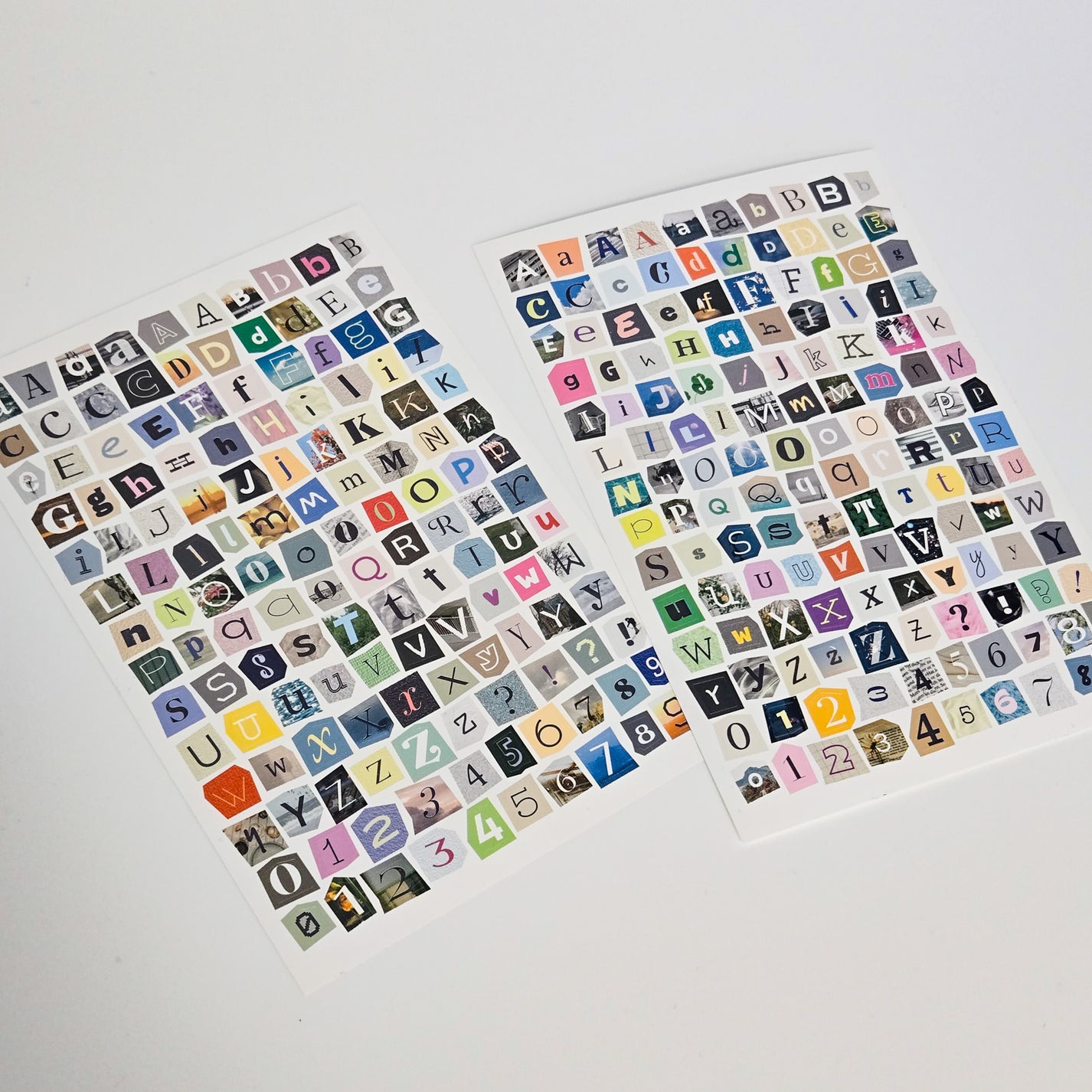 Iconic - Magazine Collage - Sticker Pack – Papel Arcano