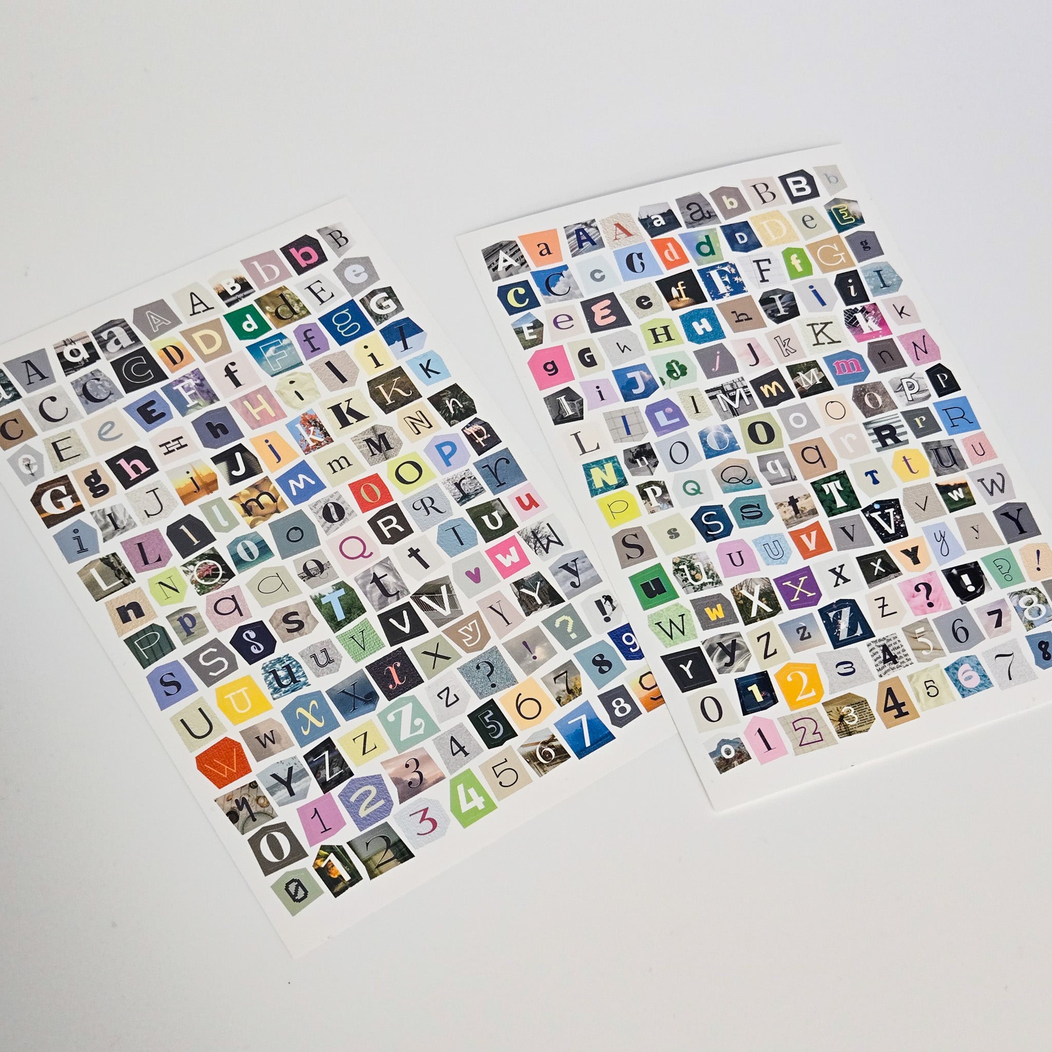 Iconic - Magazine Collage - Sticker Pack – Papel Arcano