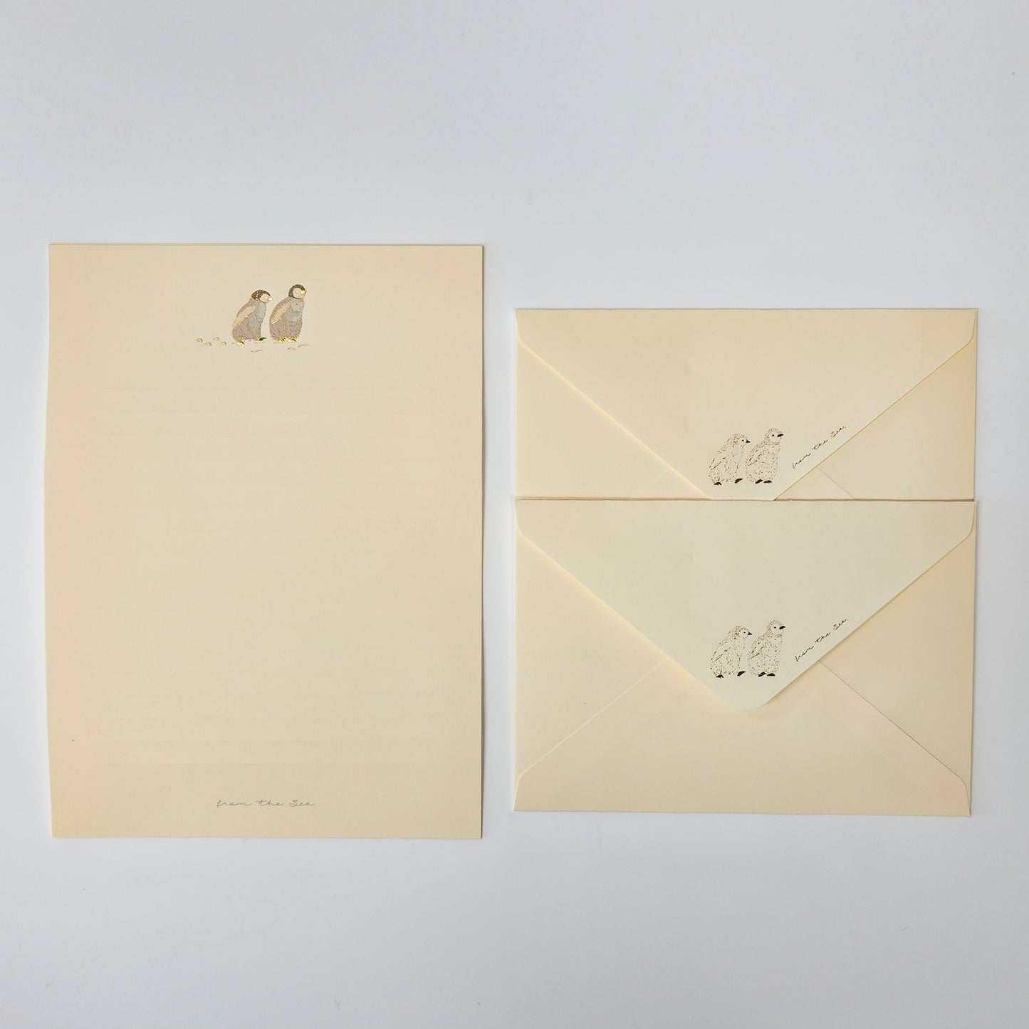 Paperian - From The Sea Letter Set - Penguin