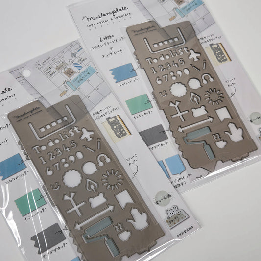 Kutsuwa - Mastemplate Tape Cutter & Template - Schedule