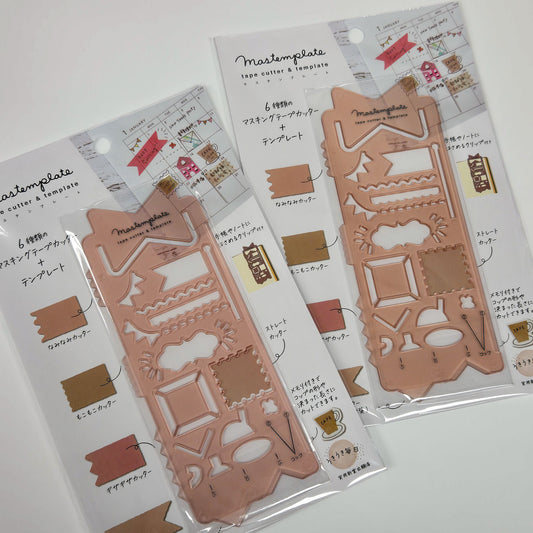 Kutsuwa - Mastemplate Tape Cutter & Template - Ribbon
