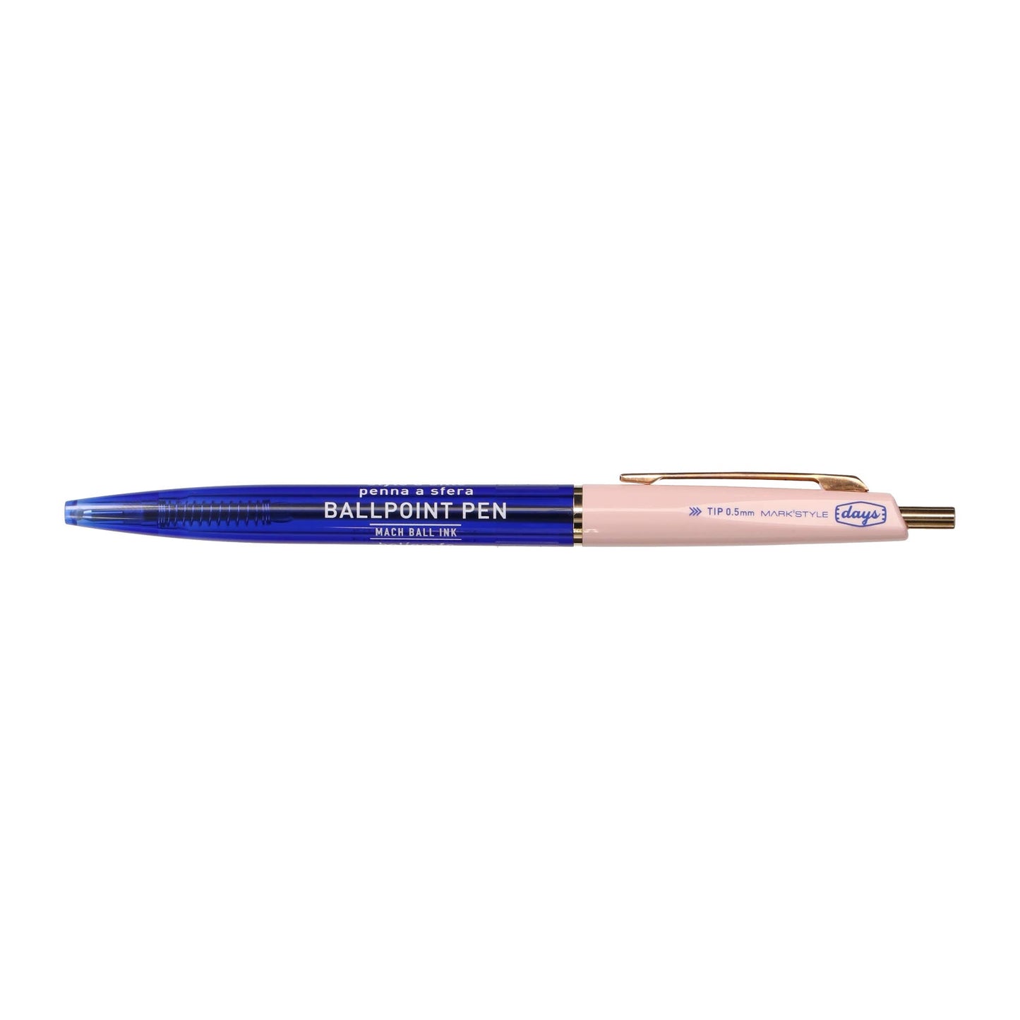 Mach Ball Ink Pen/DxA / MARK'STYLE: Sage Green-Navy