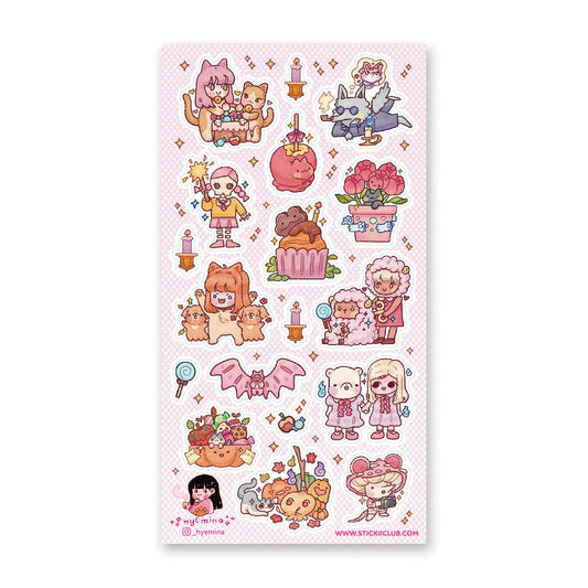 Cutie Halloween Bash Sticker Sheet