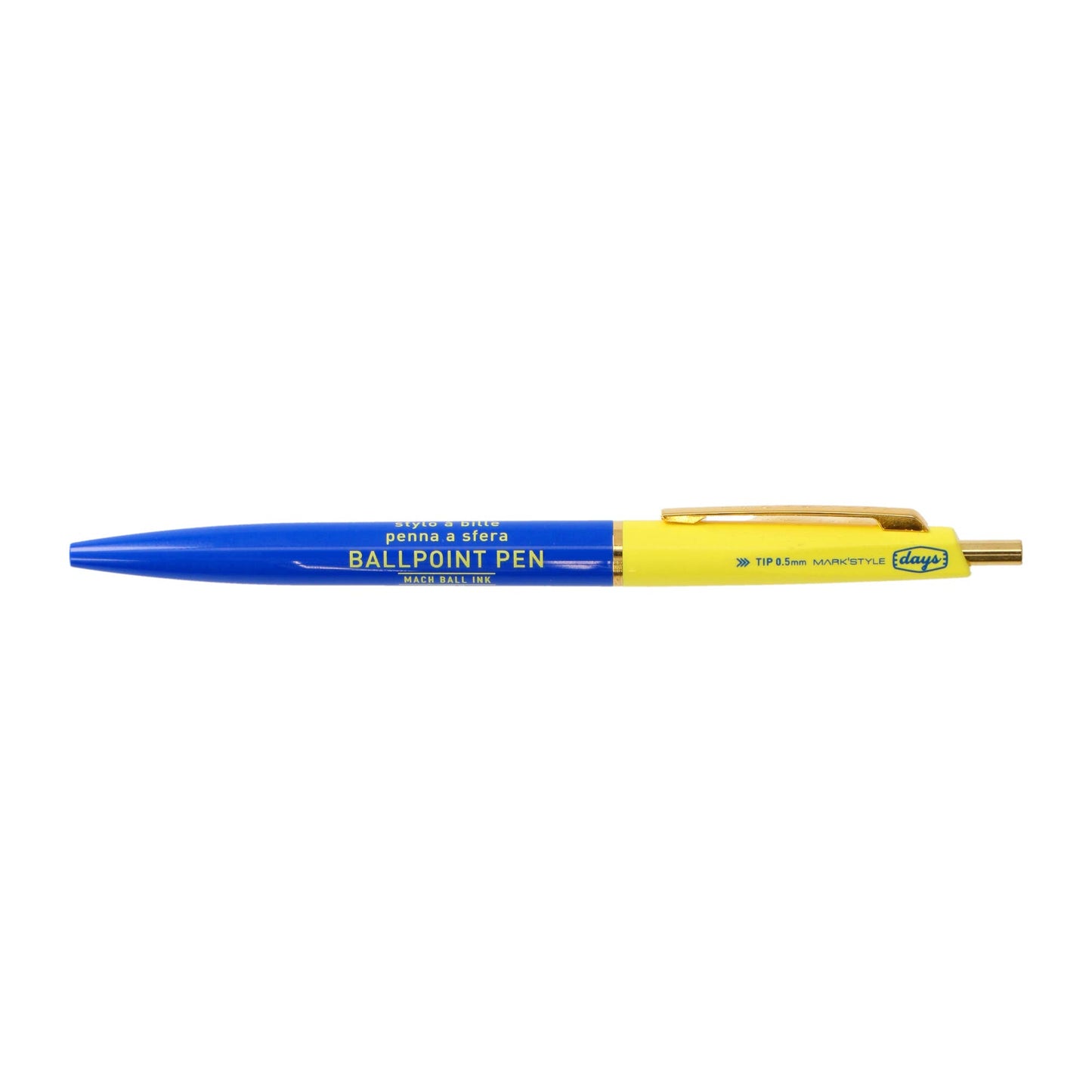 Mach Ball Ink Pen/DxA / MARK'STYLE: Sage Green-Navy