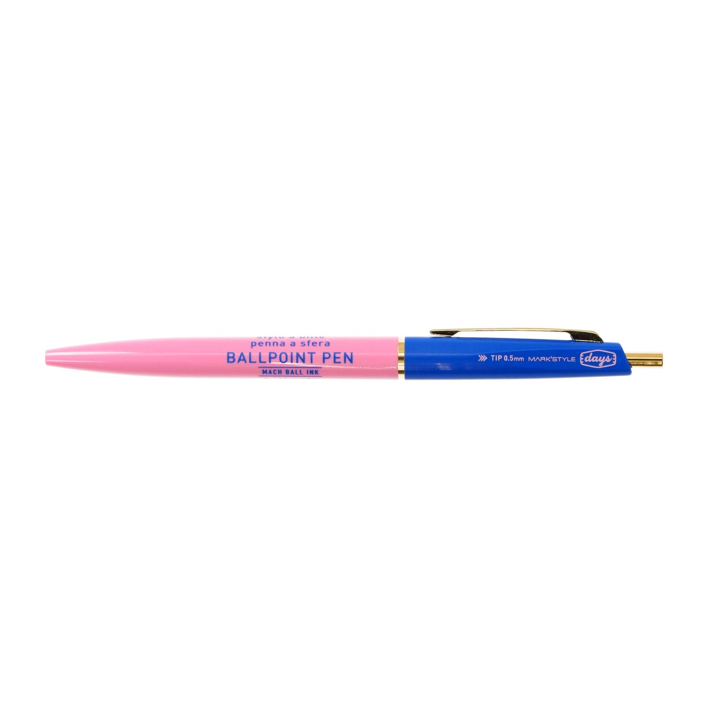 Mach Ball Ink Pen/DxA / MARK'STYLE: Sage Green-Navy