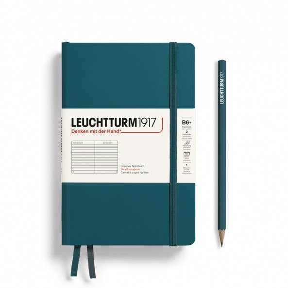Notebooks - Paperback (B6+): Sage / Softcover / Dotted