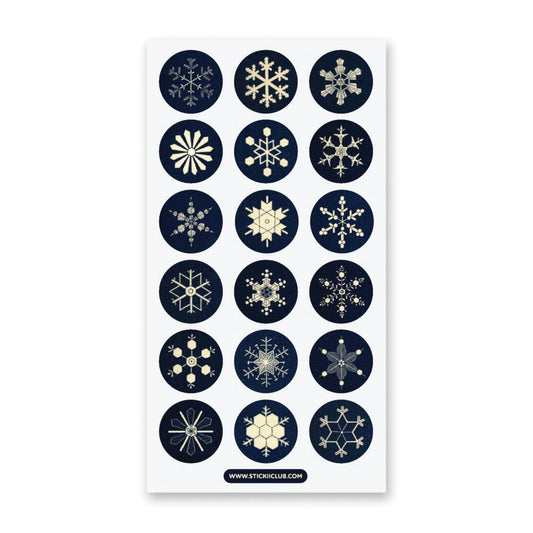 STICKII - Snowflake Seals Sticker Sheet