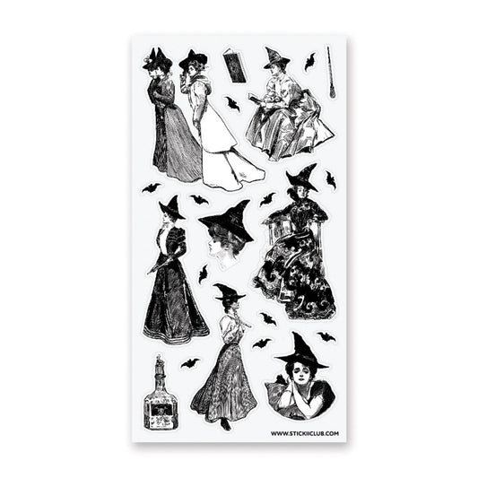 Classic Witches Sticker Sheet