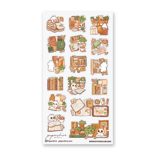 STICKII - Bunny Academia Sticker Sheet