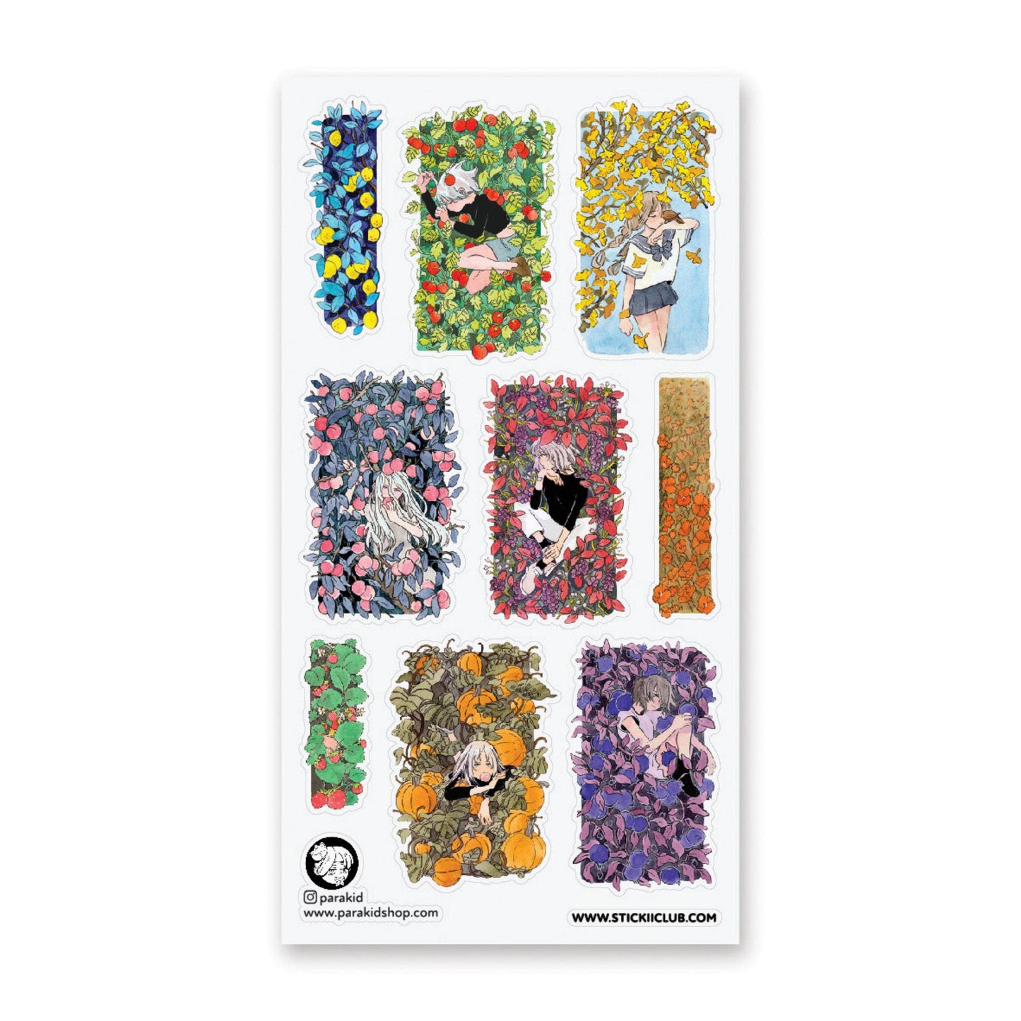 Through the Trees 2 Sticker Sheet