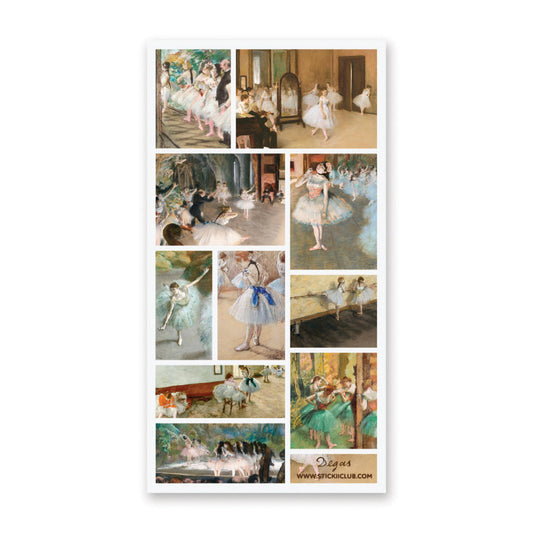 STICKII - Degas' Ballerinas Sticker Sheet