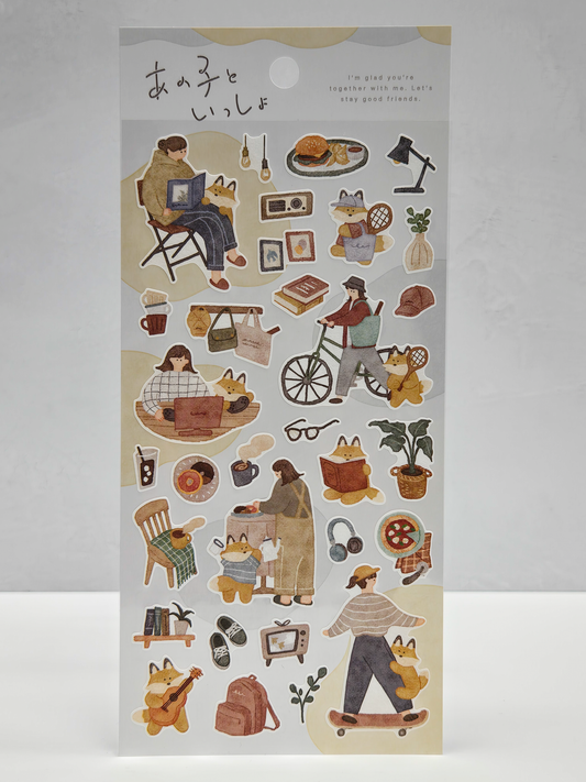 Mind Wave - Together With Me Stickers - Fox