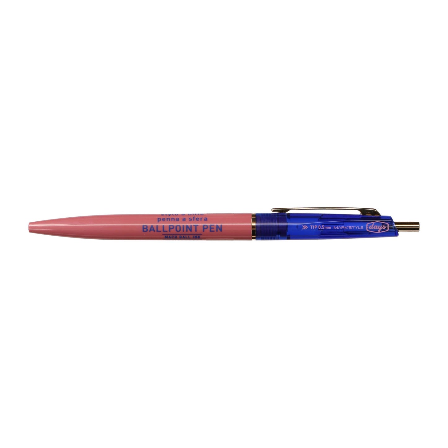 Mach Ball Ink Pen/DxA / MARK'STYLE: Sage Green-Navy