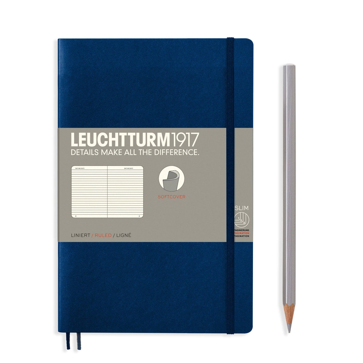 Notebooks - Paperback (B6+): Sage / Softcover / Dotted
