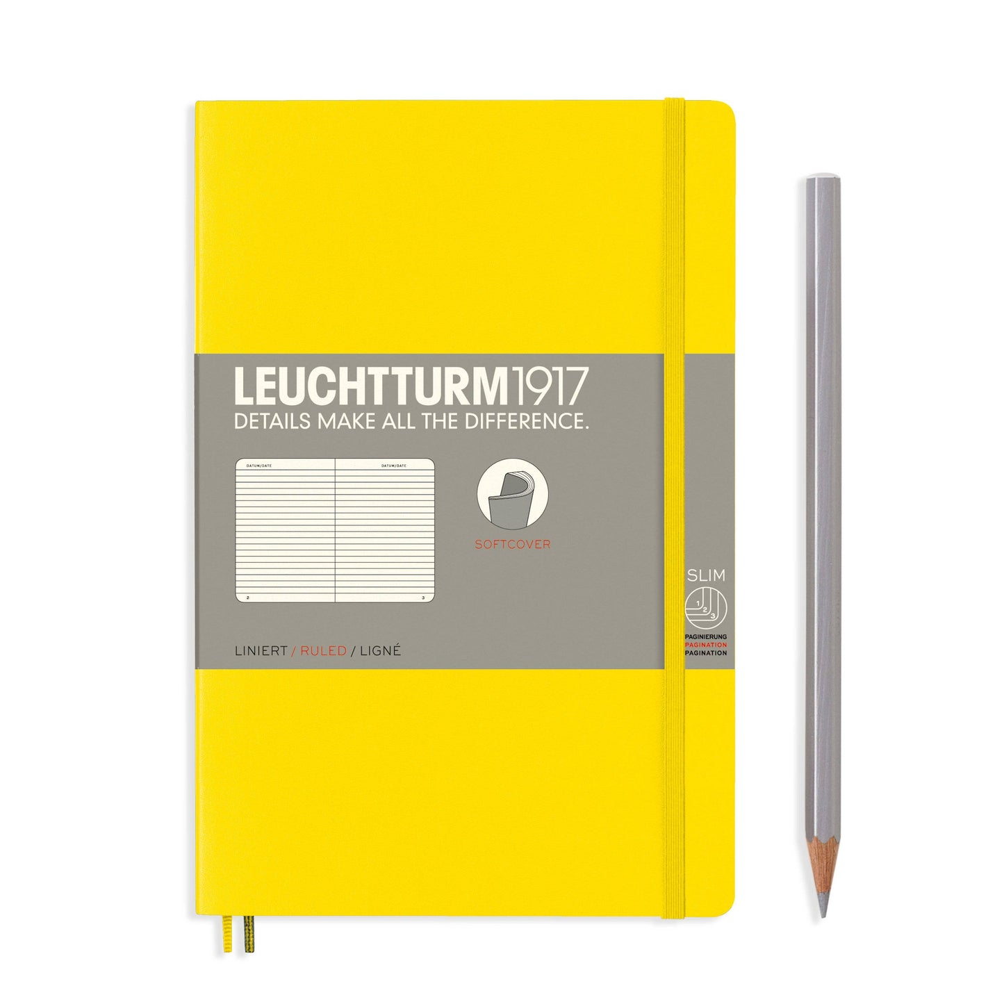 Notebooks - Paperback (B6+): Sage / Softcover / Dotted