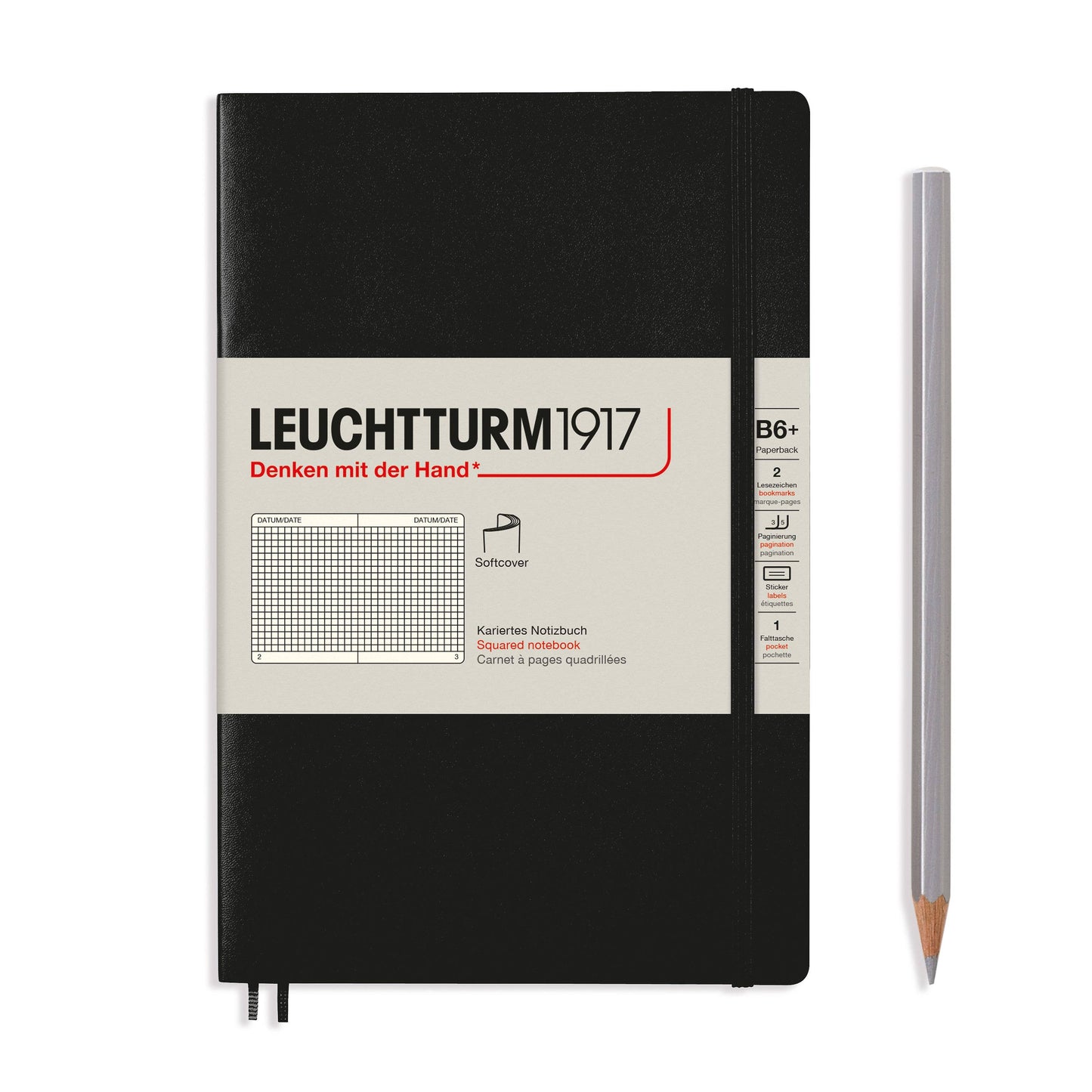 Notebooks - Paperback (B6+): Sage / Softcover / Dotted