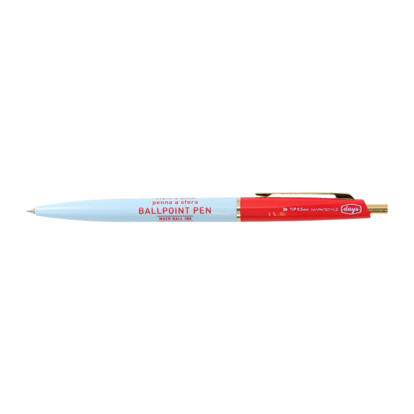Mach Ball Ink Pen/DxA / MARK'STYLE: Green-White