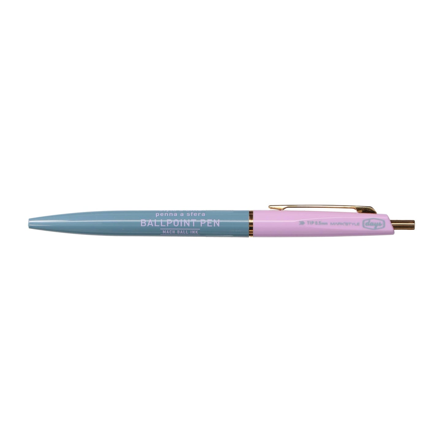 Mach Ball Ink Pen/DxA / MARK'STYLE: Sage Green-Navy